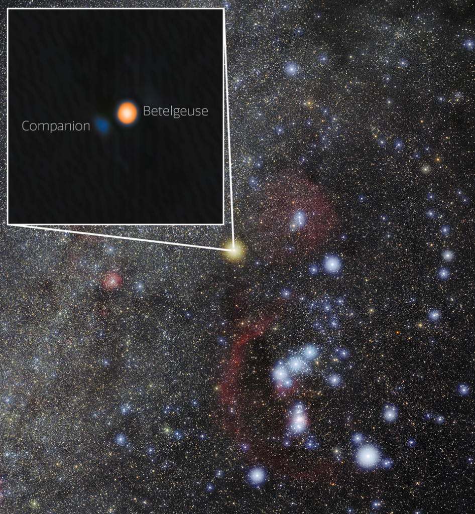 Aaron McKinnon, E. Slawik/NOIRLab/NSF/AURA/M. Zamani - NASA Scientist Finds Predicted Companion Star to Betelgeuse